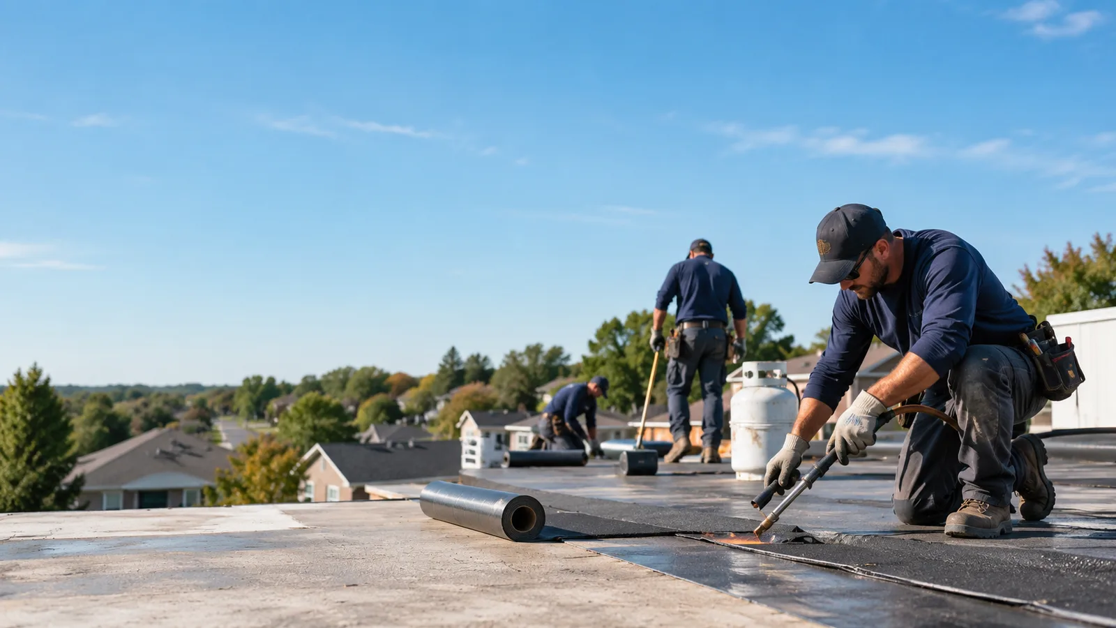 Flat Roof Leak Repair providers in Wolflake, IN